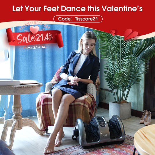 Tisscare Foot Massager: Best Gift for celebrating Valentine's Day