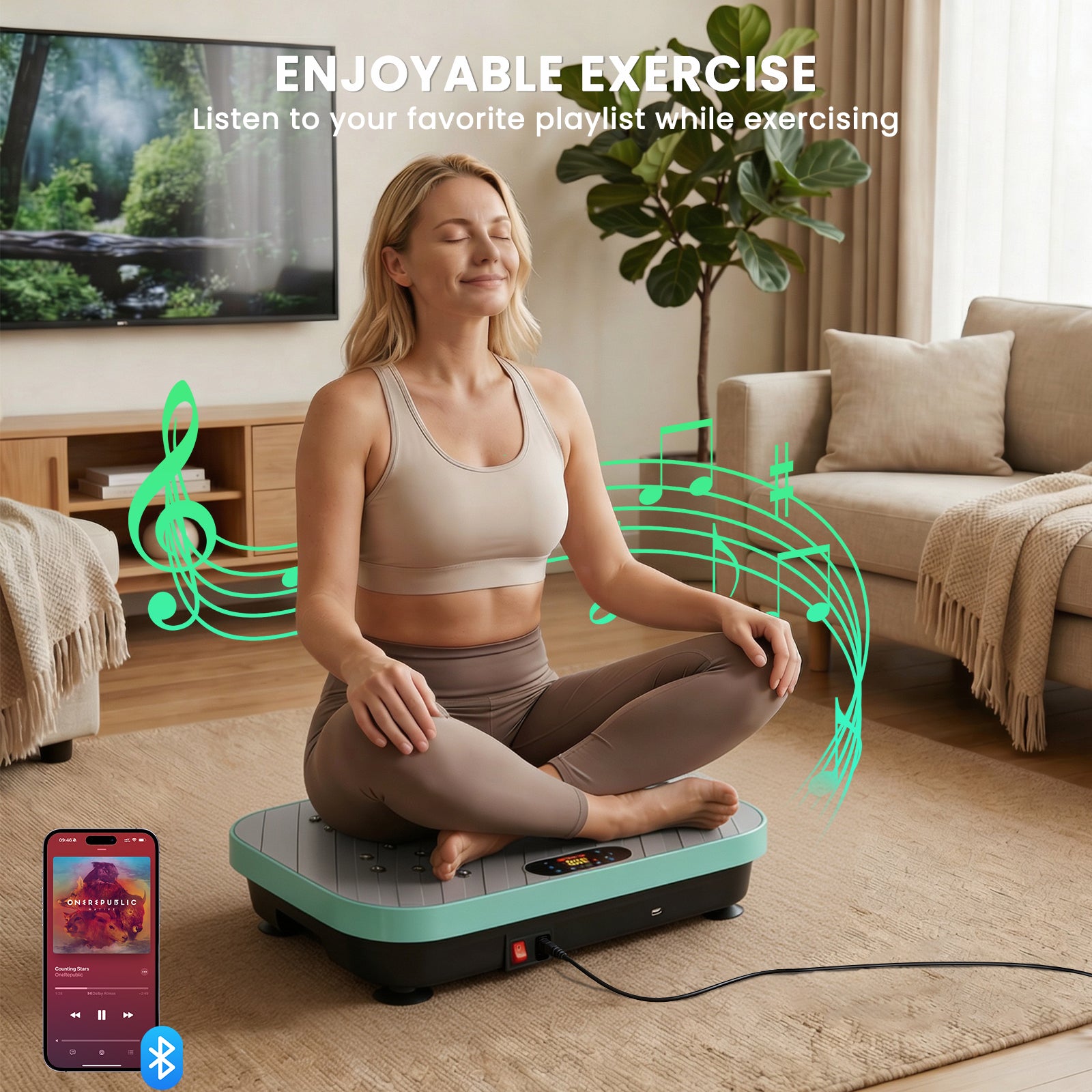 Tisscare VP03 Vibration Plate Exercise Machine