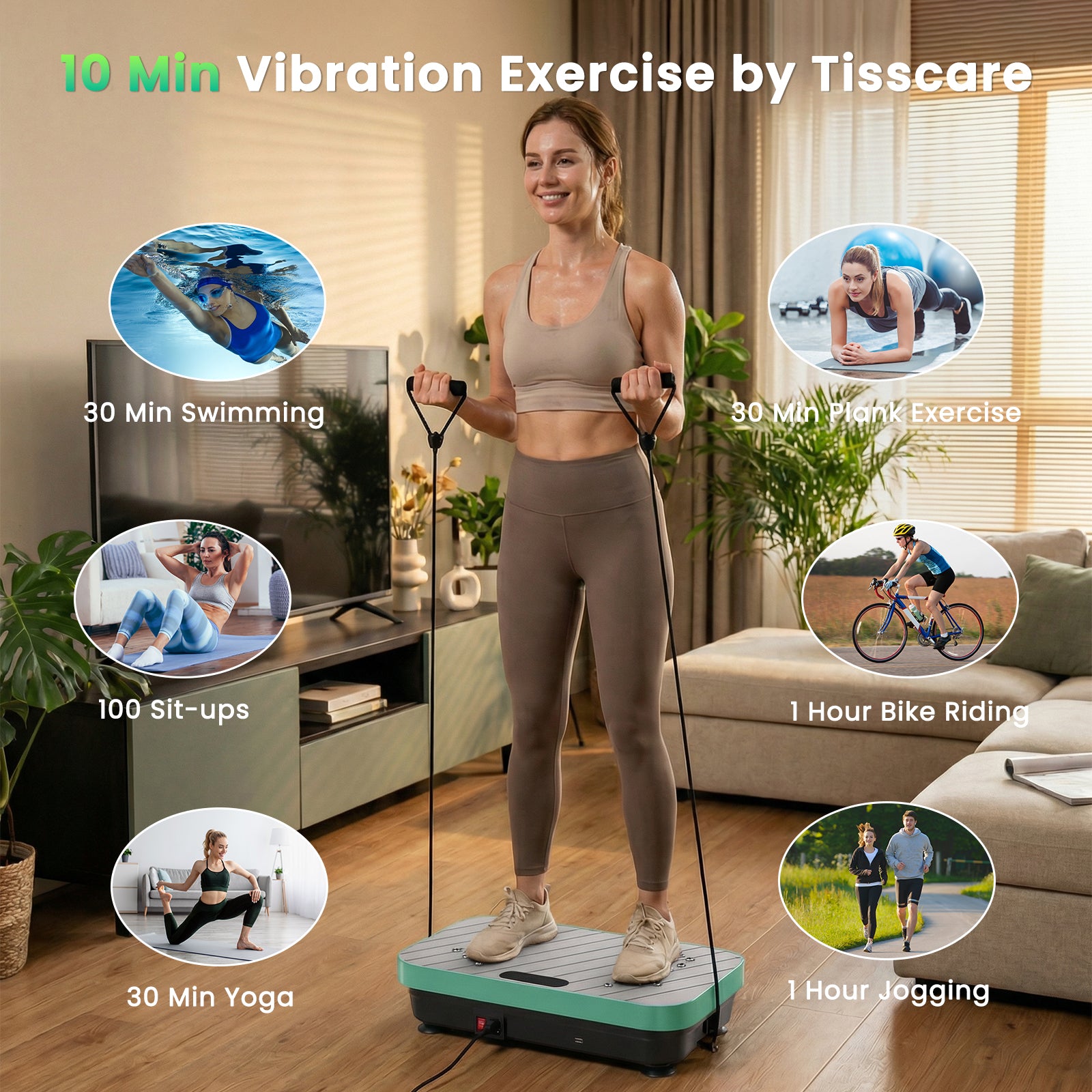 Tisscare VP03 Vibration Plate Exercise Machine