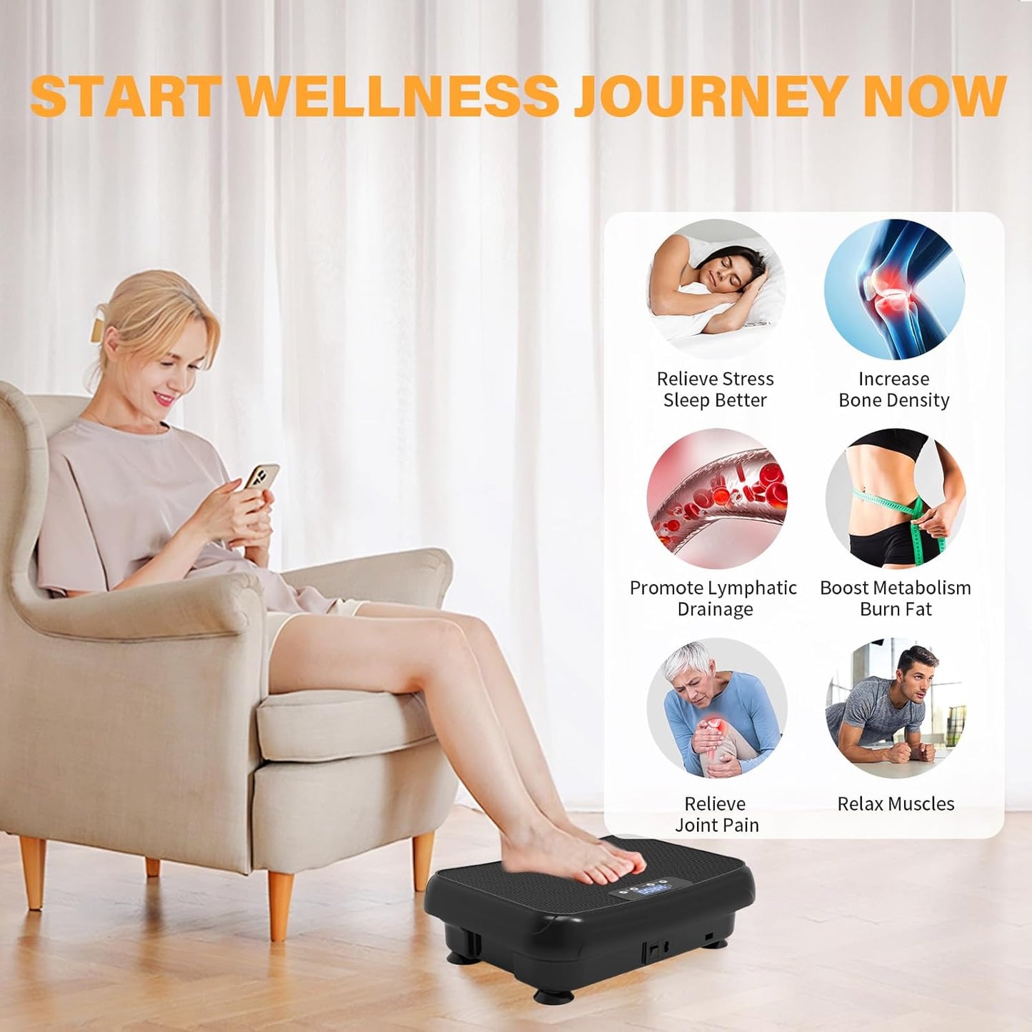 TISSCARE Mini vibrating Plates