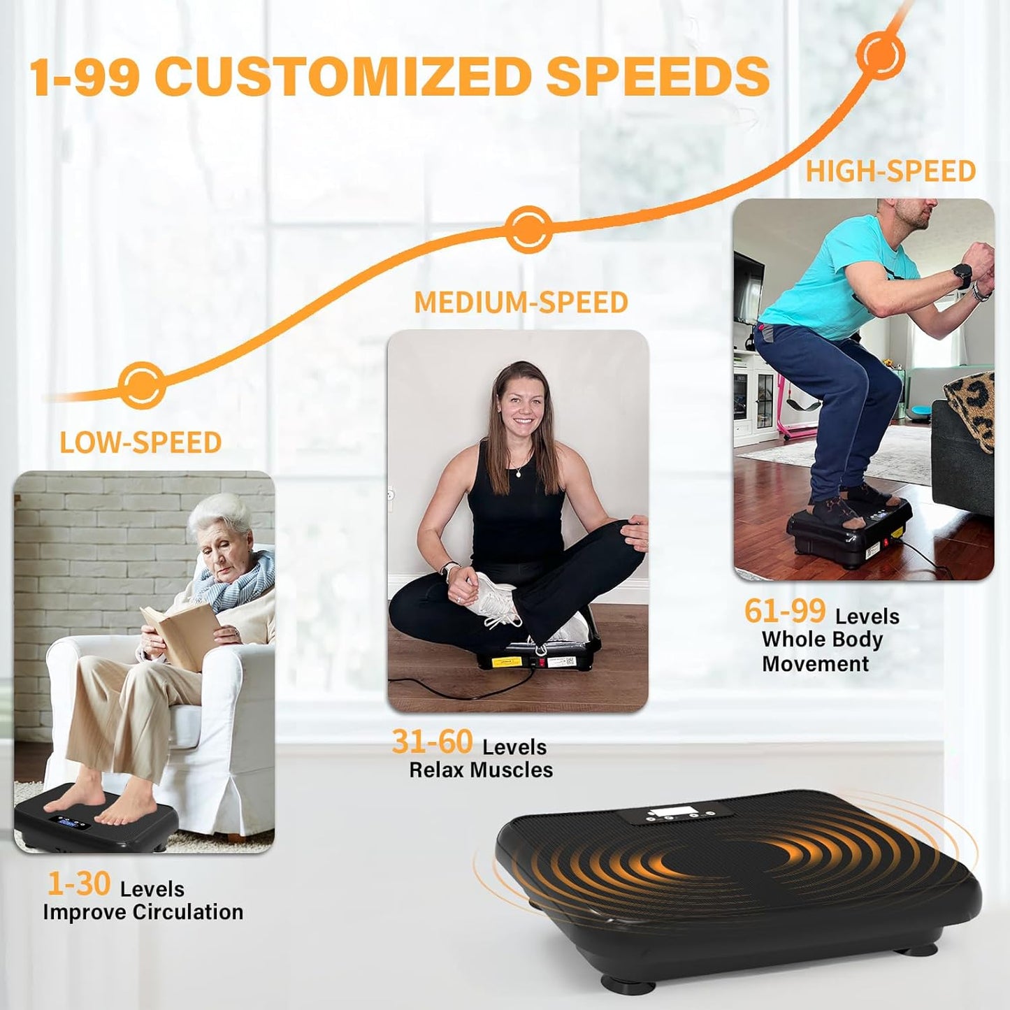 TISSCARE Mini vibrating Plates