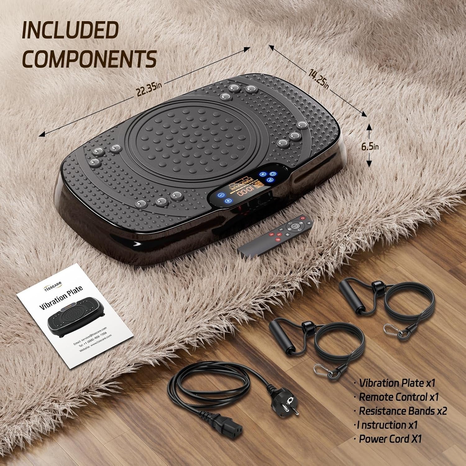 Vibration Plate Exercise Machine