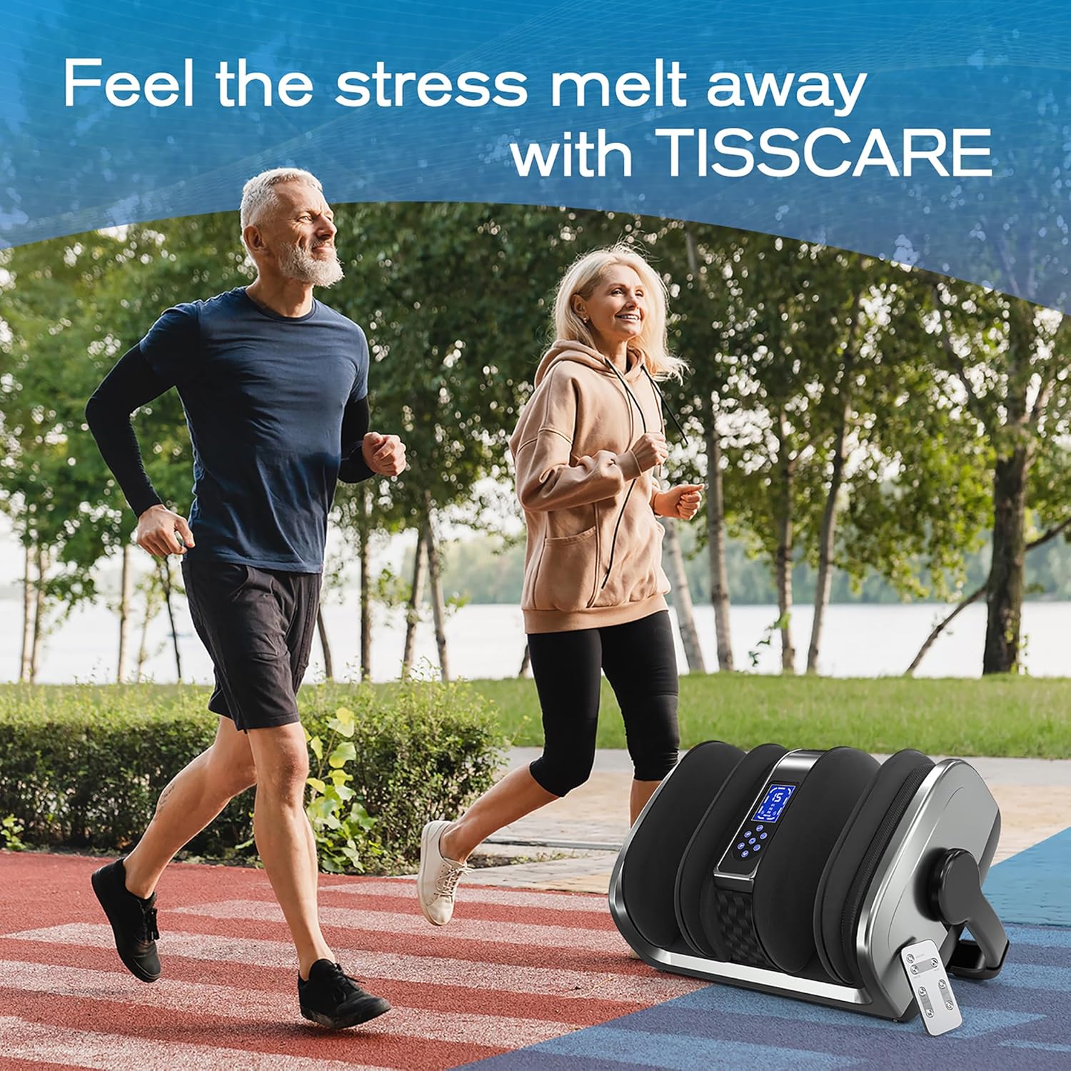 Tisscare 2024 Upgrade Shiatsu Foot Massager Machine