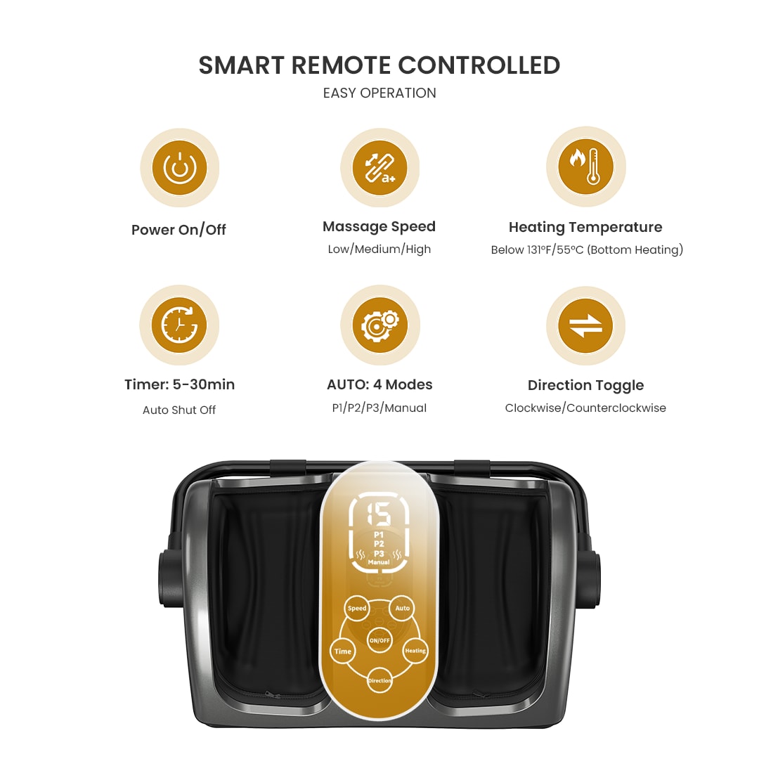 Shiatsu Foot Massager With Heat