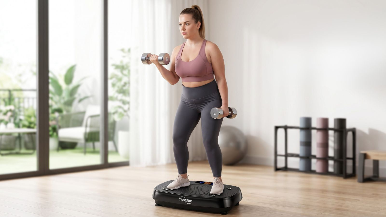 How To Use a Tisscare Vibration Plate for Weight Loss