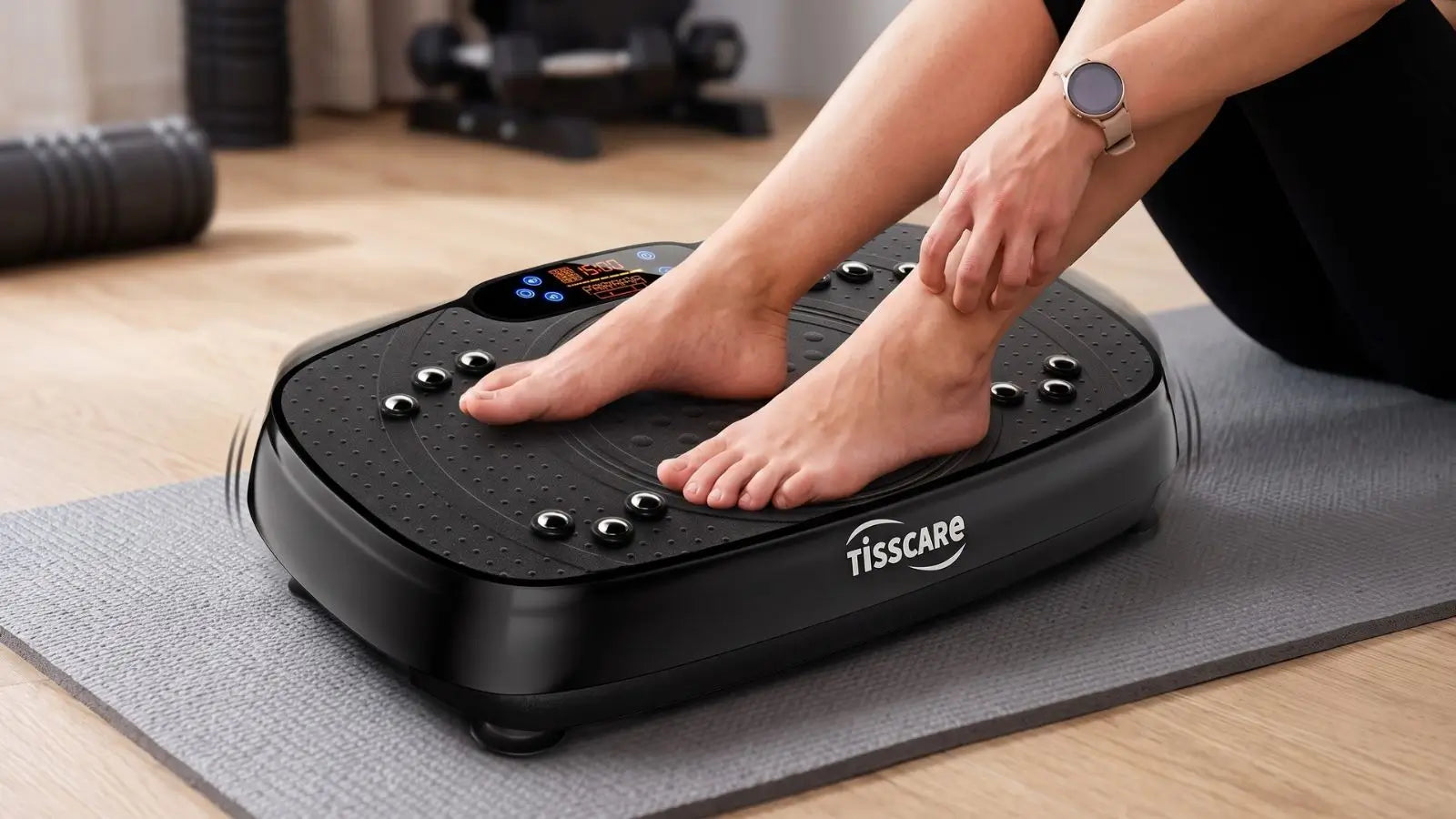 vibration plate itching