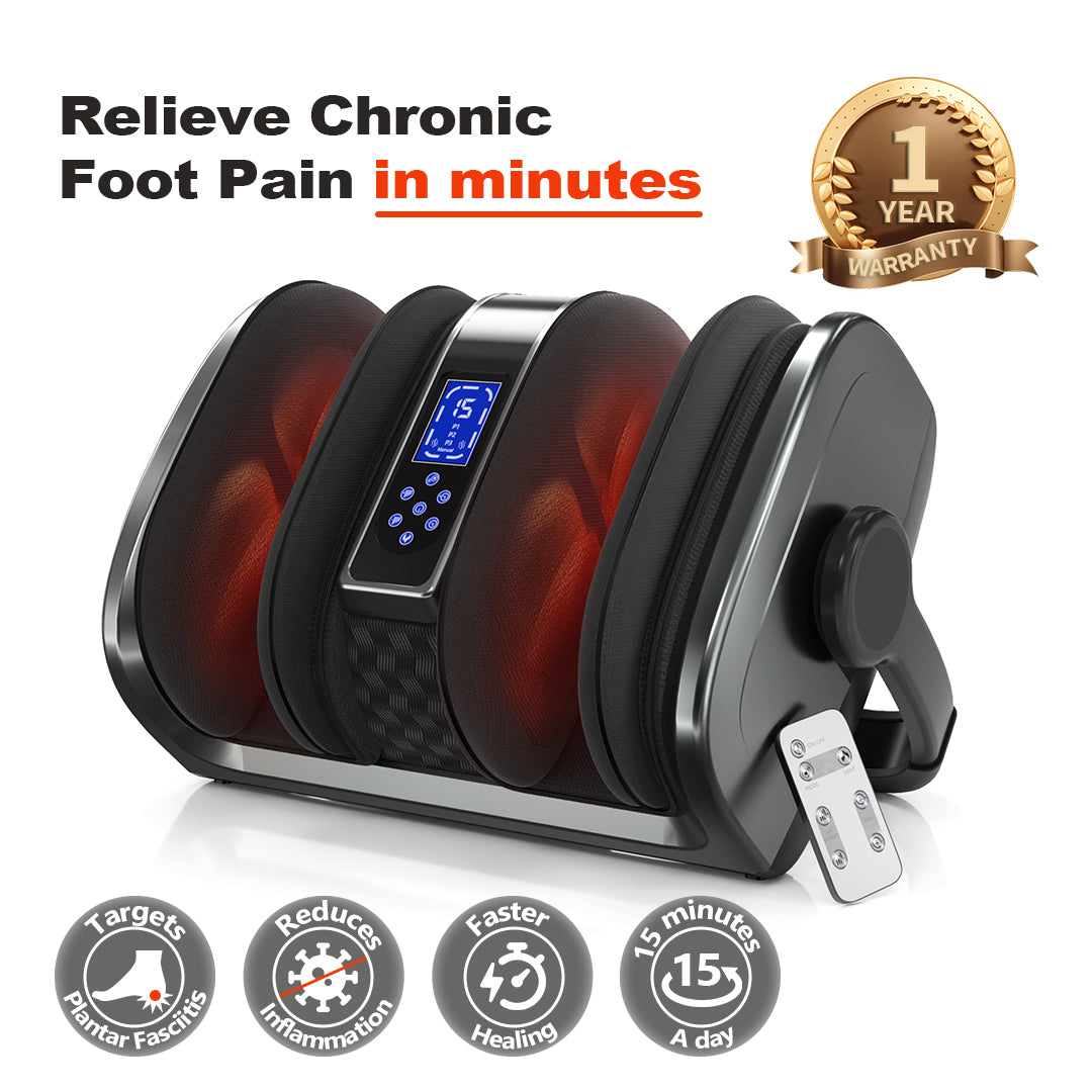 Upgrade Shiatsu Foot Massager Machine | Tisscare 208