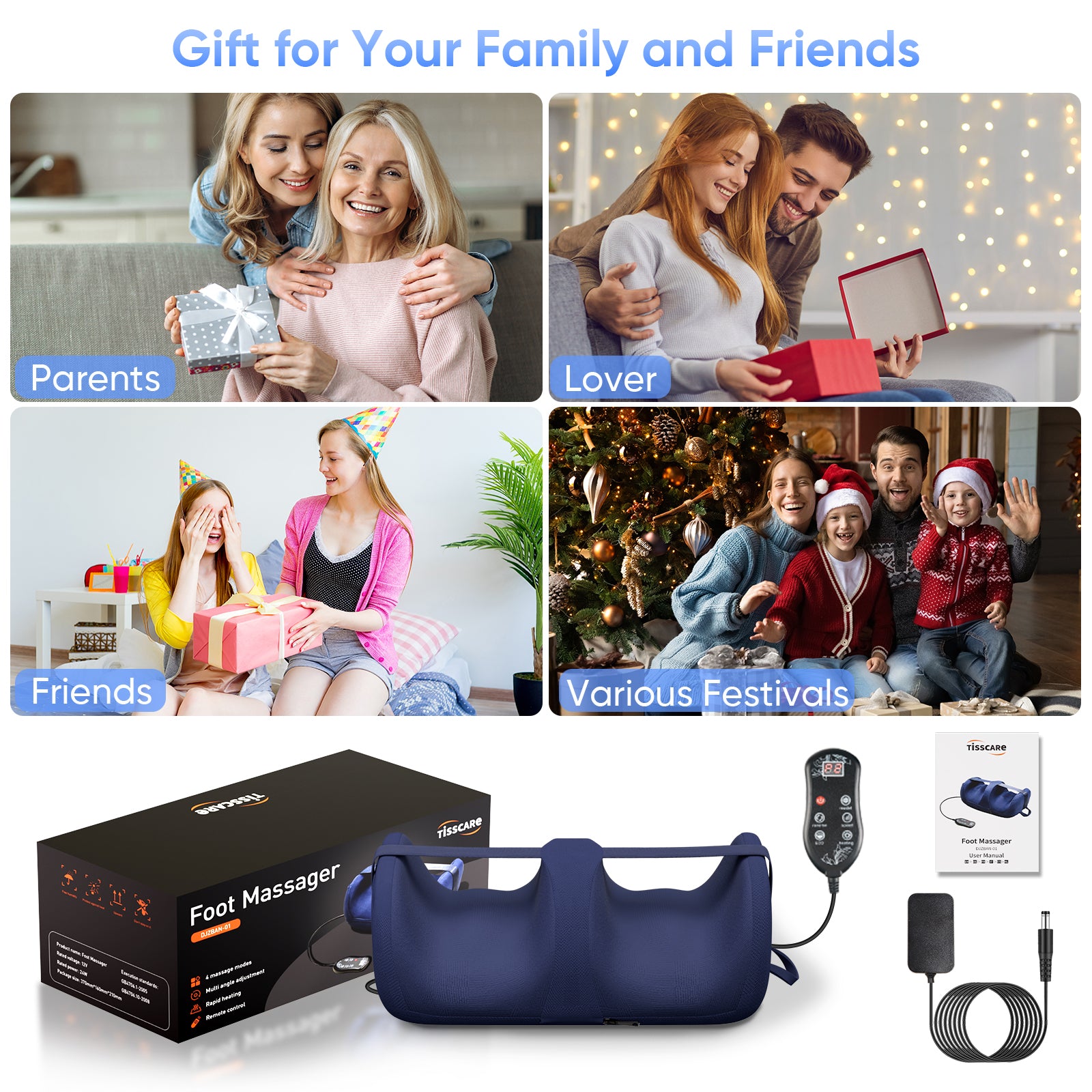 Tisscare Mini Foot Massager