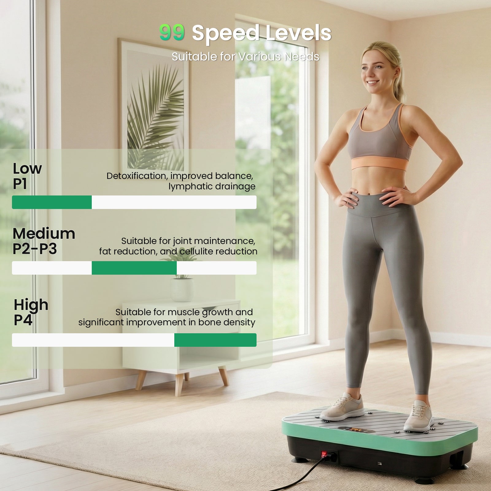 Tisscare VP03 Vibration Plate Exercise Machine