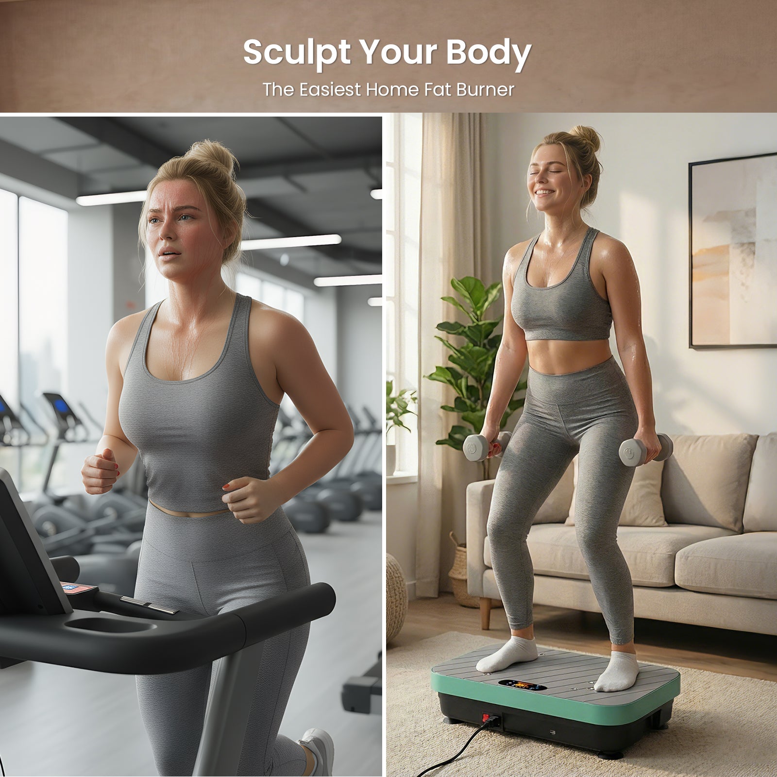 Tisscare VP03 Vibration Plate Exercise Machine