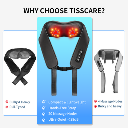 TISSCARE Shiatsu Neck Massager