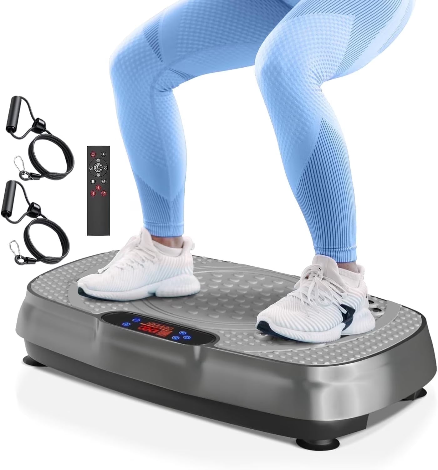 Vibration Plate Exercise Machine: TISSCARE Vibrating Plates for Weight Loss and Lymphatic Drainage, Whole Body Workout Sculpting Platform for Home Vibration Plate Exercise Machine: TISSCARE Vibrating Plates for Weight Loss and Lymphatic Drainage, Whole Body Workout Sculpting Platform for Home